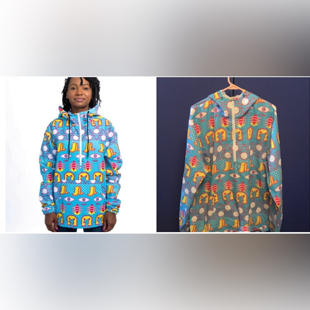 Meow Wolf wind breaker